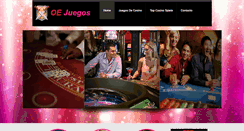 Desktop Screenshot of oejuegos.com